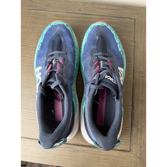 HOKA Speedgoat 6 Trail Running Shoes Women's Size US 8 B Varsity Navy - Picture 6 of 8